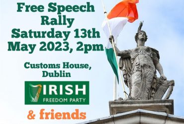 Irish Freedom FREE SPEECH RALLY