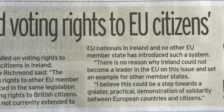 Europhile Fine Gael Senator Neale Richmond Appears to Be Suffering from Stockholm Syndrome